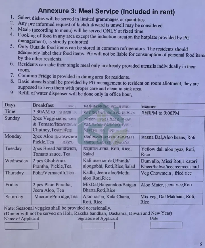 Shreedham girls PG in Gujranwala Town, Delhi — property photo 4