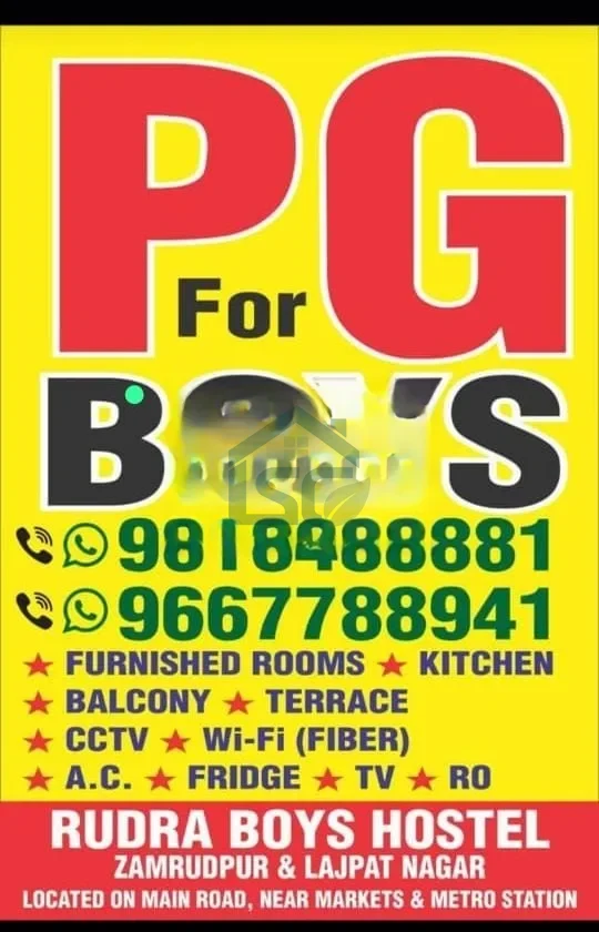 Photo 2 of Rudra Boys Hostel, Greater Kailash, New Delhi