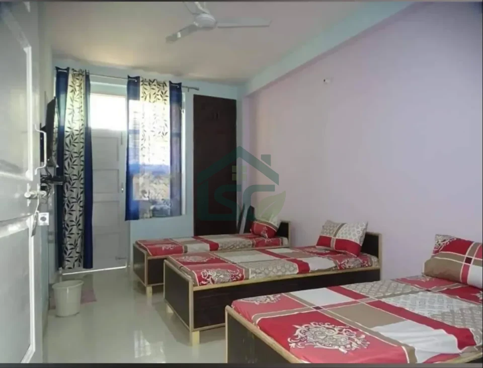 White house PG in Sector 14, Gurugram — property photo 2