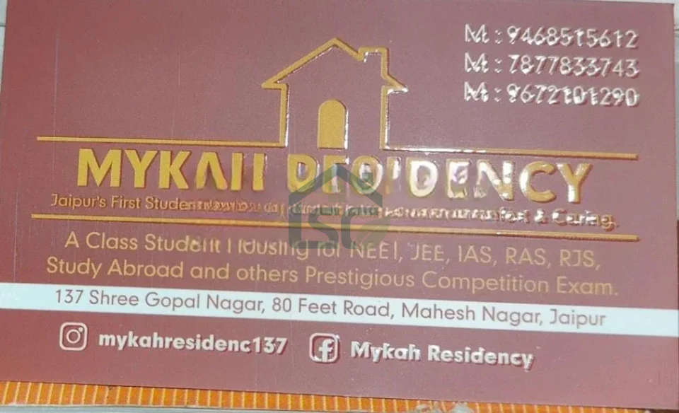 Photo 3 of Mykan Residency Boys PG & Paying Guest House, Jaipur, Jaipur
