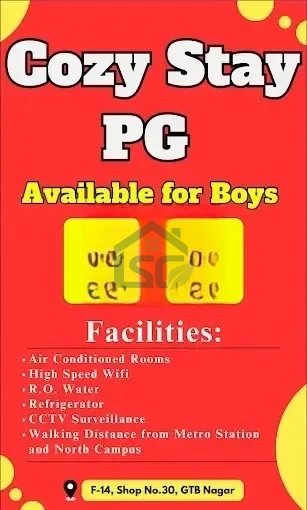 Cozy Stay PG Acconnodation in Guru Teg Bahadur Nagar, Delhi — property photo 1