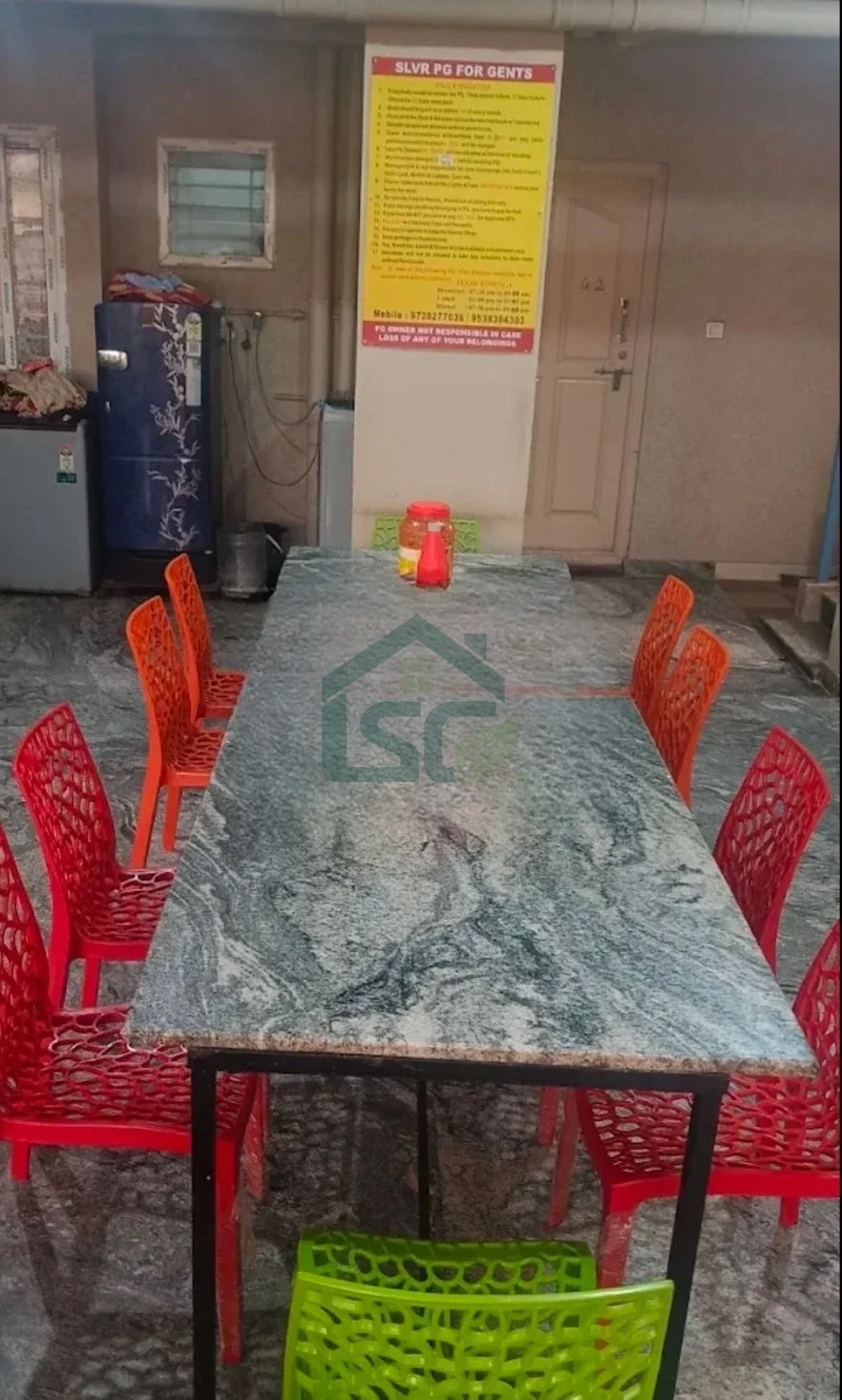 At Sri Lakshmi Balaji Gents PG, BTM Layout, Bangalore