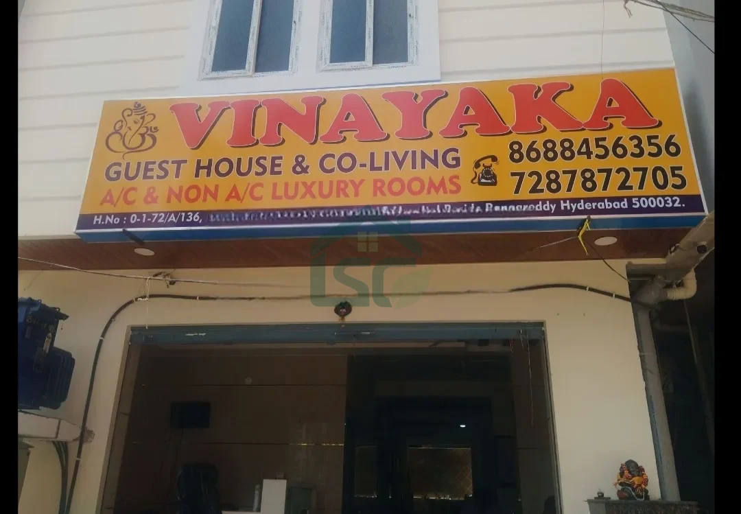 At Vinayaka Guest House & Co-Living, Gachibowli, Hyderabad