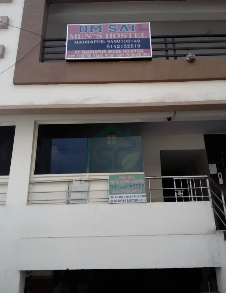 At Om Sai PG & Mens Hostel, Madhapur, Hyderabad