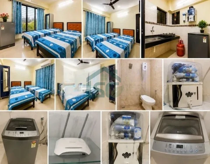 At Tridev Heights PG, Ghansoli, Navi Mumbai