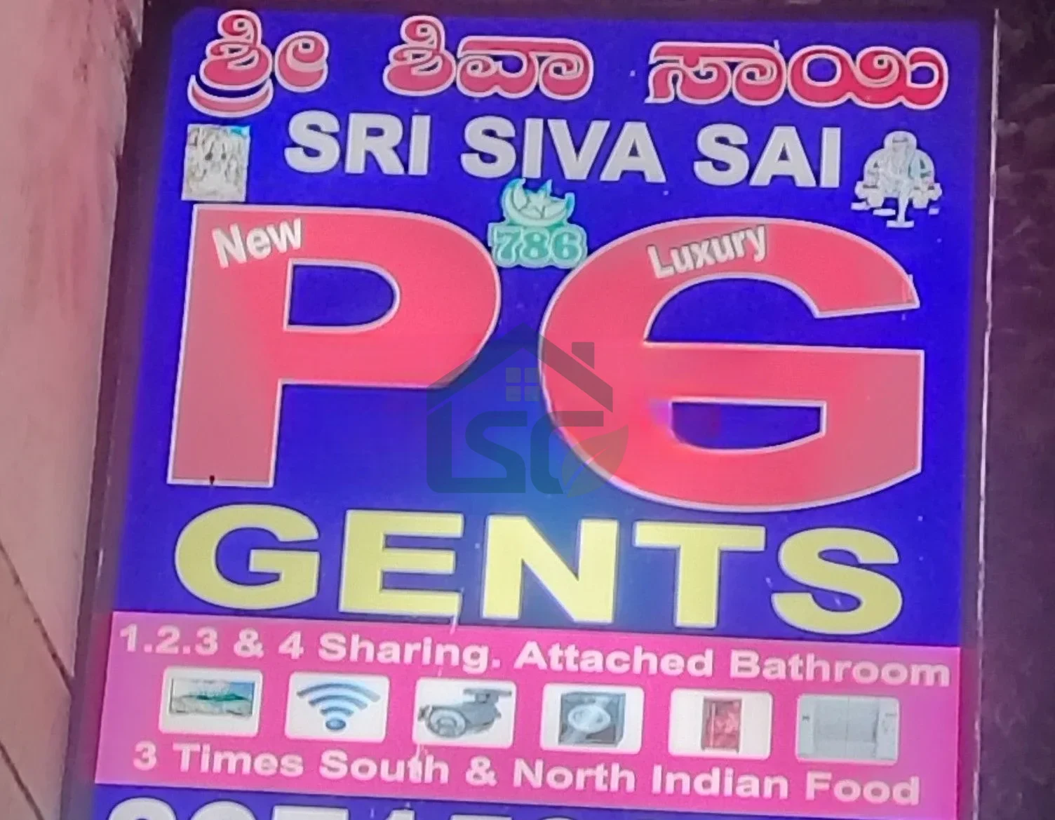 At Sri Siva Sai PG For Gents, BTM 1st Stage, Bangalore
