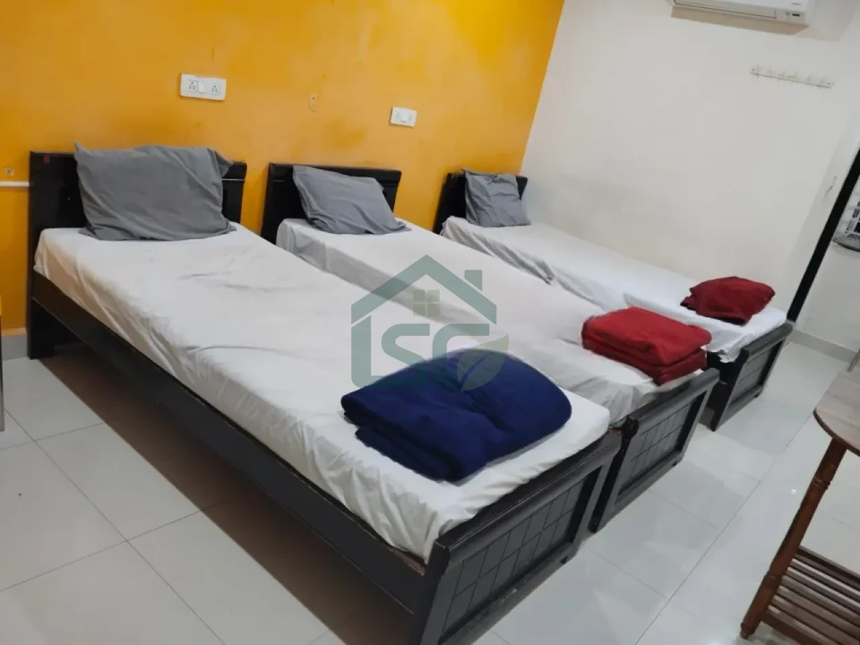 At Hack N Sleep Living Inn Men'S PG, Kokapet, Hyderabad