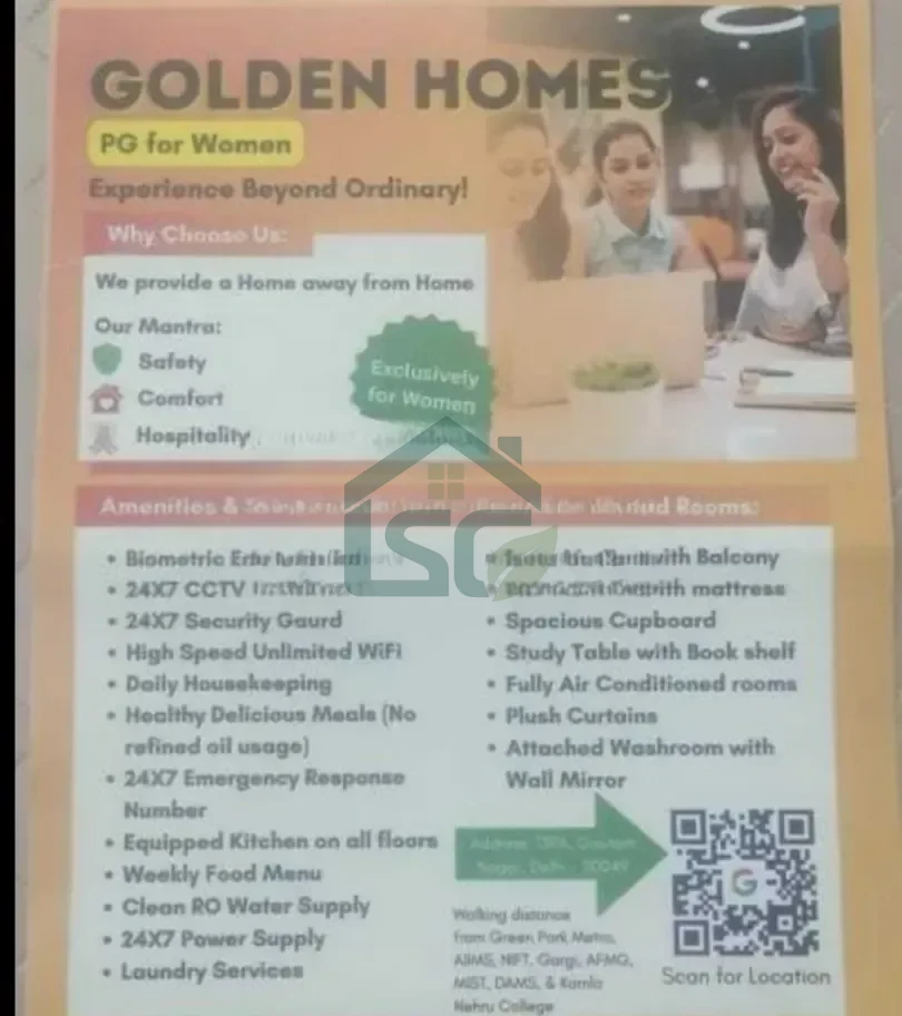 Golden Homes PG in Green Park, Delhi — property photo 3