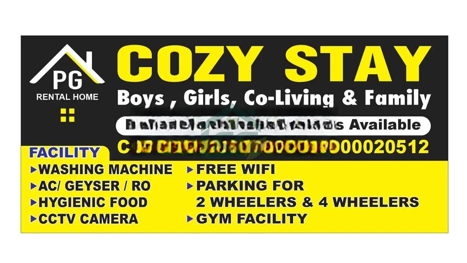 Cozy Stay PG & Rooms in Palam Vihar Extension, Gurugram — property photo 1