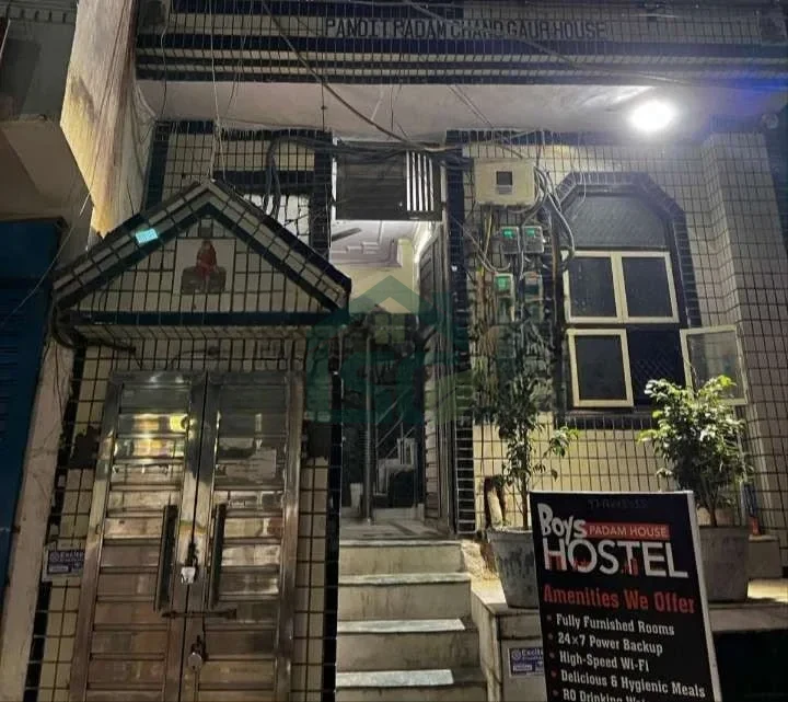At Padam House Boys PG, Shakurpur, Delhi